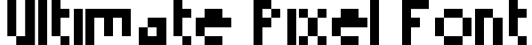 Ultimate Pixel Font