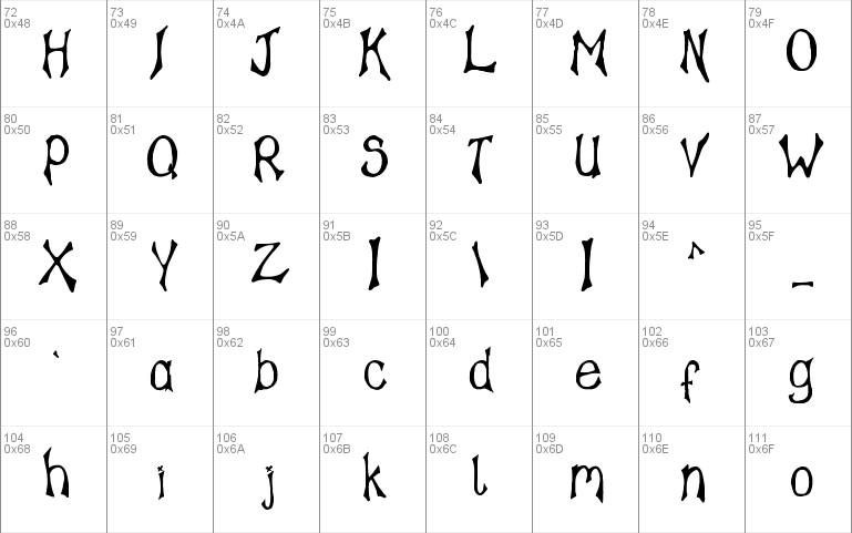 Tampy's Font