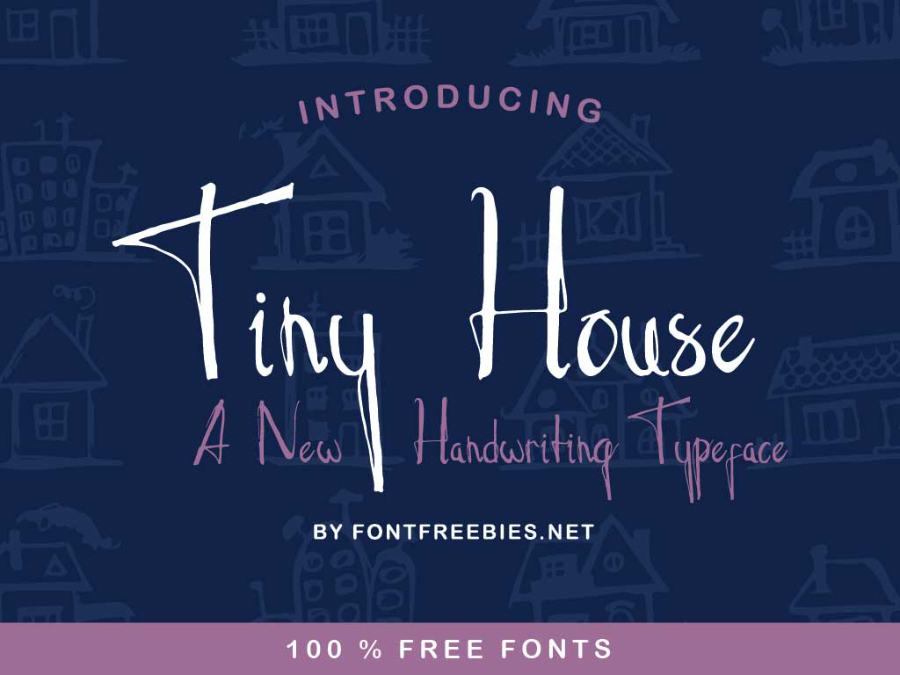 Tiny House Typeface