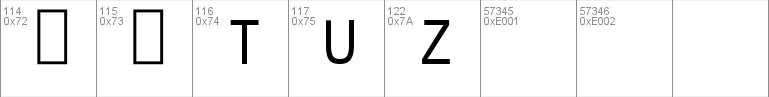 tungfont zodiac 3