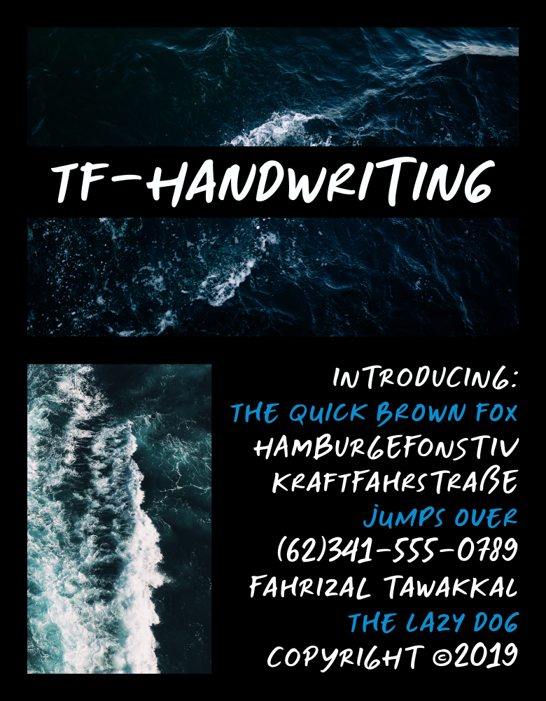 TF Handwriting script