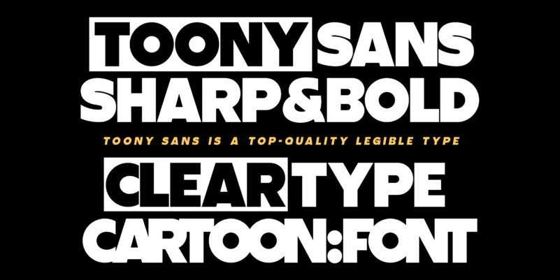 Toony Sans PERSONAL USE