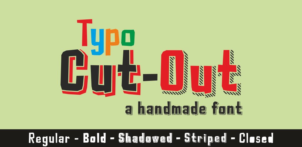 Typo Cut-Out Closed Demo