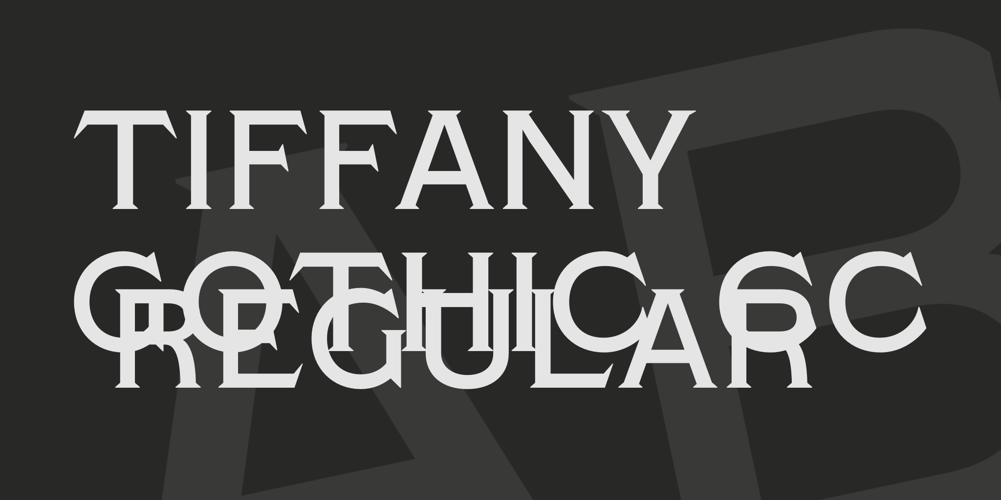 Tiffany Gothic CC