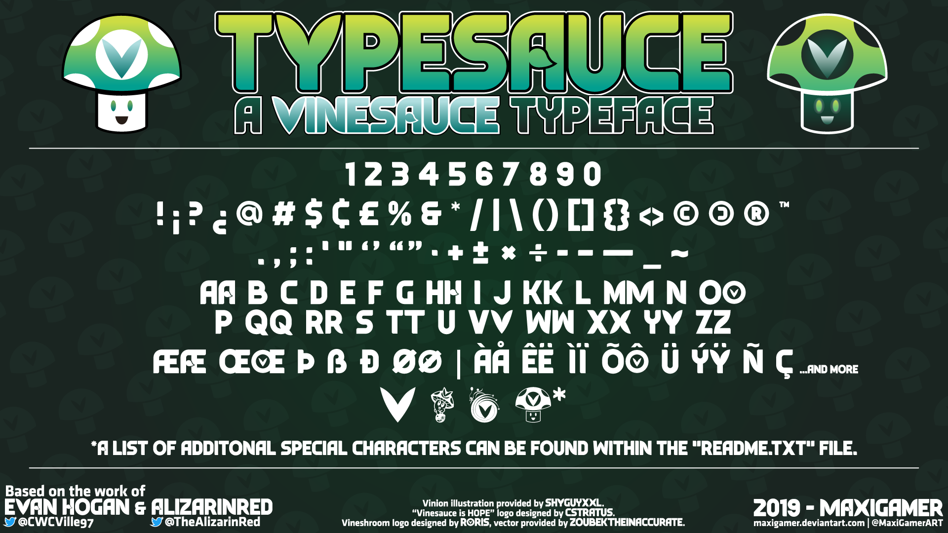 Typesauce Upper Font Free For Personal Commercial Modification Allowed Redistribution Allowed