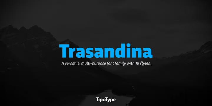 FONTSPRING DEMO - Trasandina Black