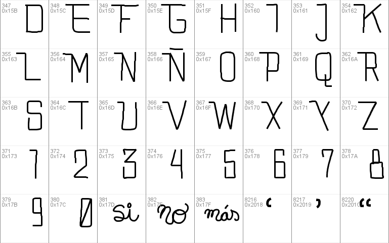 Test Font HF