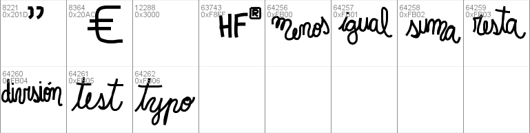 Test Font HF