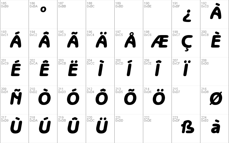 Tubular Regular Font