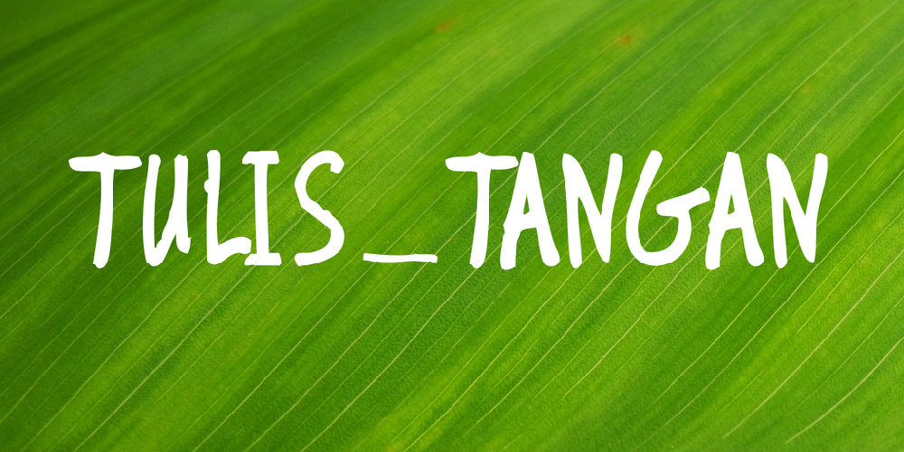 TULIS_TANGAN