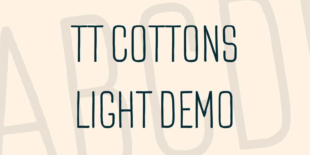 TT Cottons Light DEMO