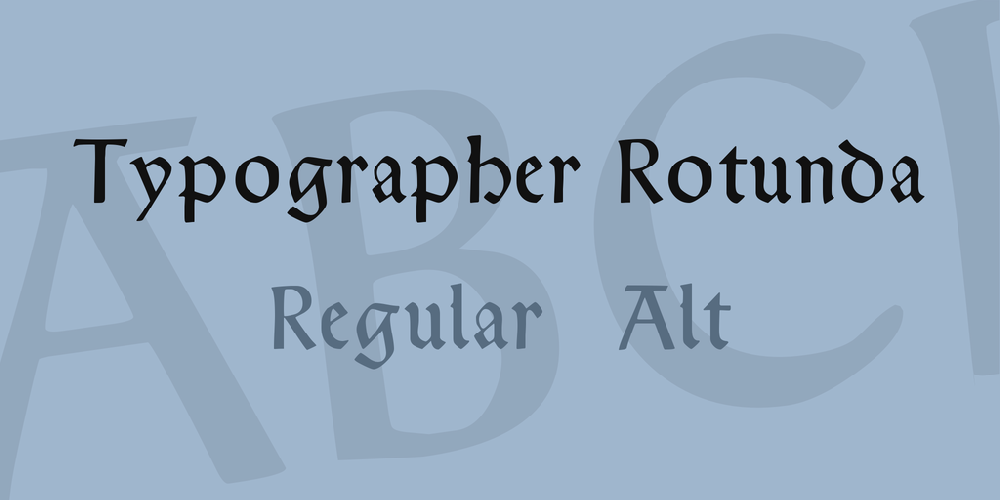 Typographer Rotunda