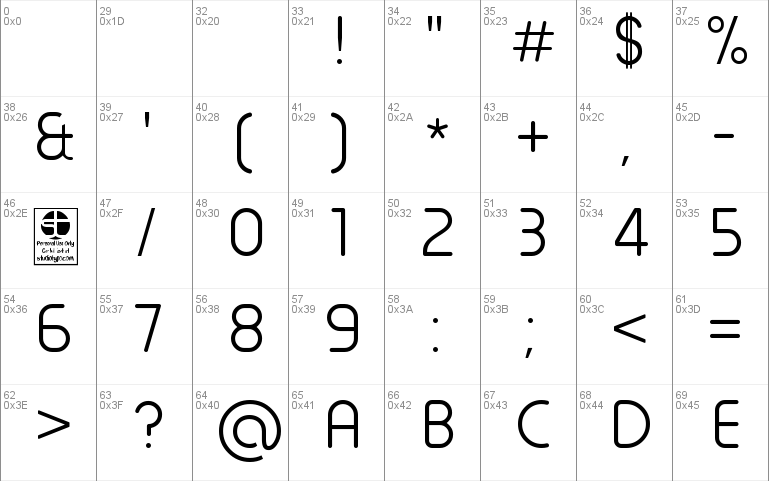 Typo Round Light Demo