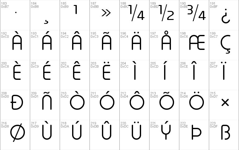 Typo Round Light Demo