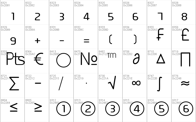 Typo Round Light Demo