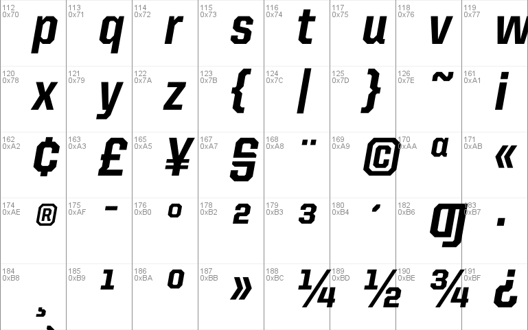 United Italic SemiCond