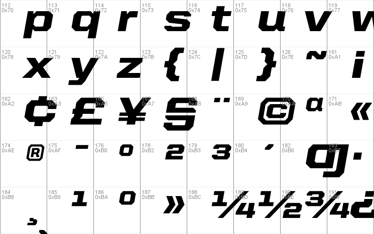 United Italic SemiExt