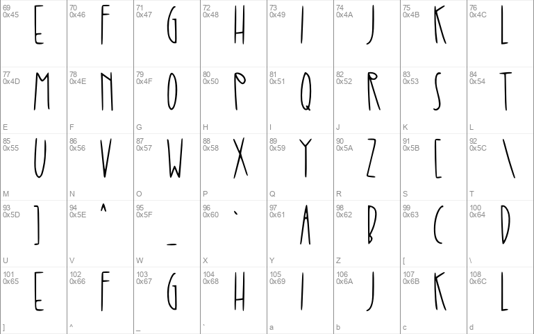 Up To You Windows font - free for Personal