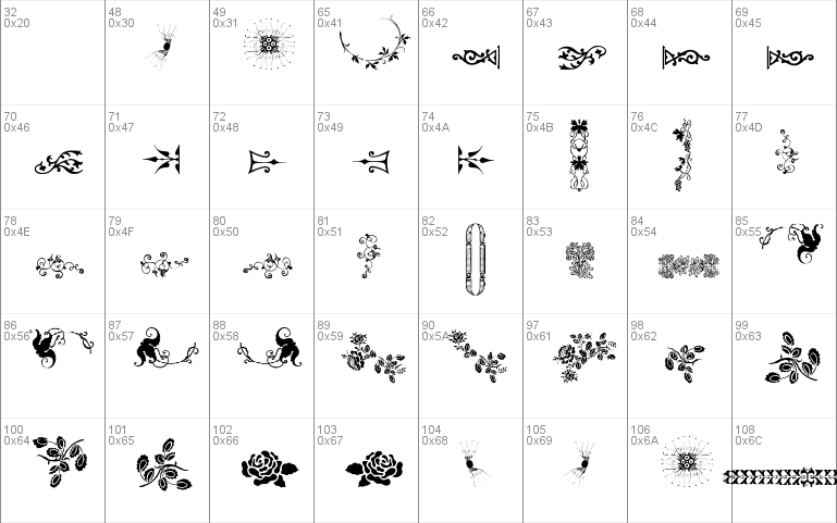 Unpublished Ornaments Two