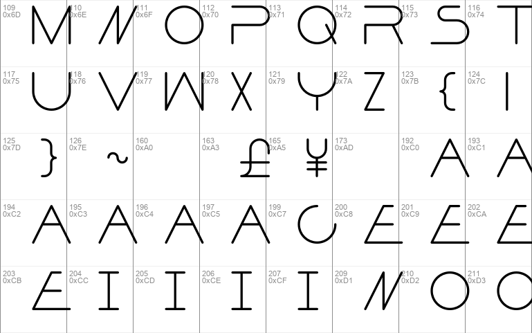 Usually-font