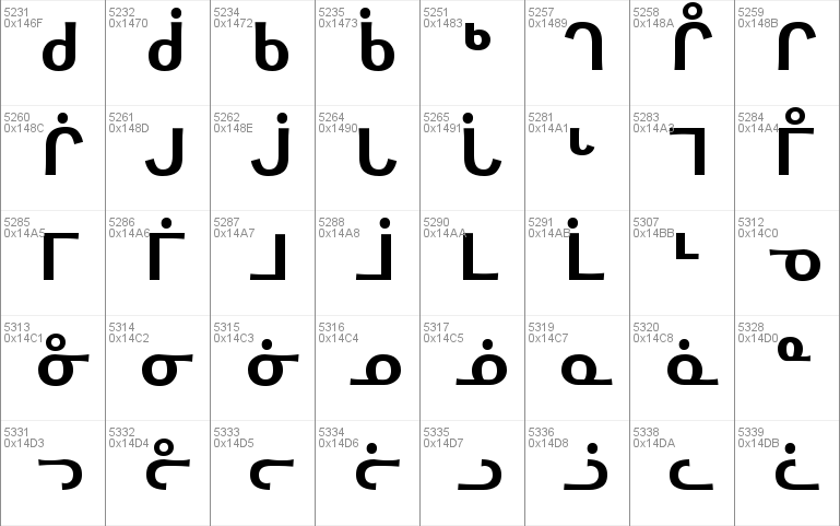 Uqammaq Light Font