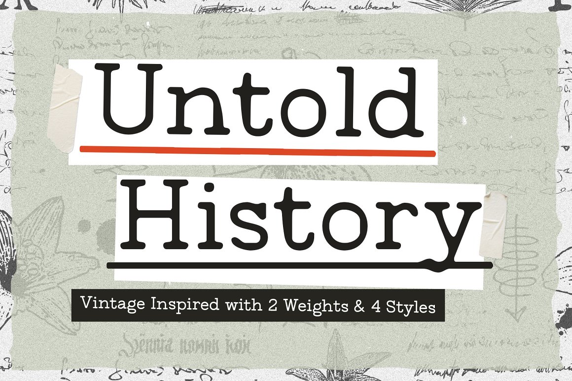 Untold History Bold Inky