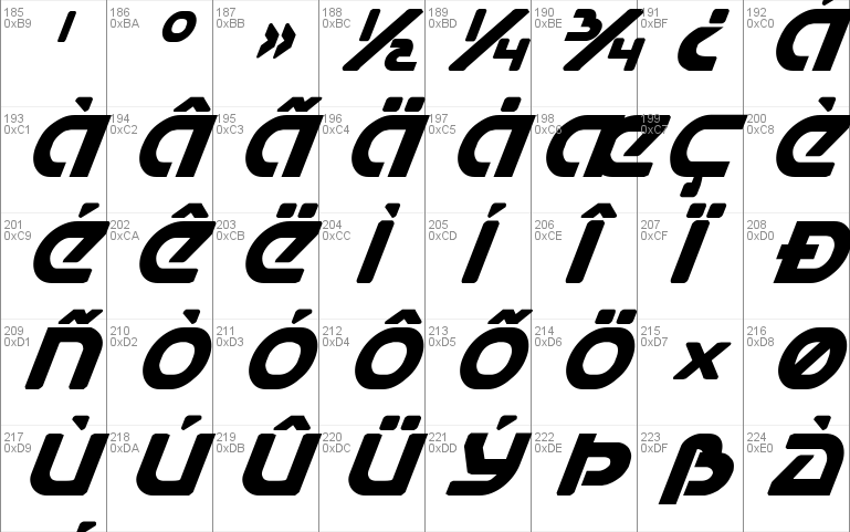 Universal Jack Bold Italic