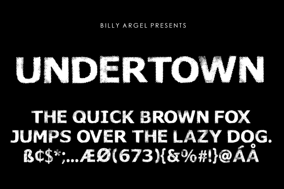 UNDERTOWN PERSONAL USE