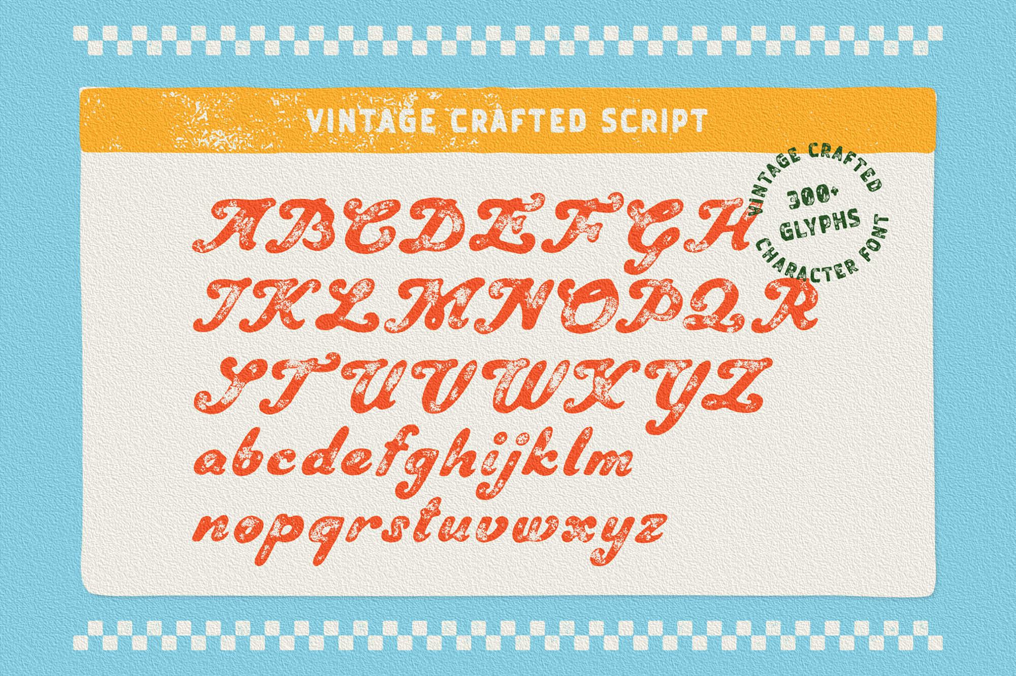 Vintage Crafted Script
