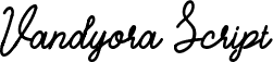 Vandyora Script