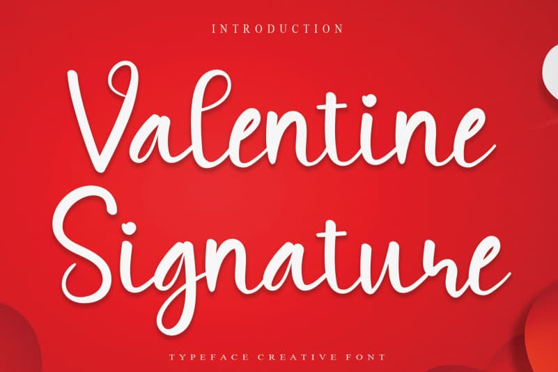 Valentine Signature