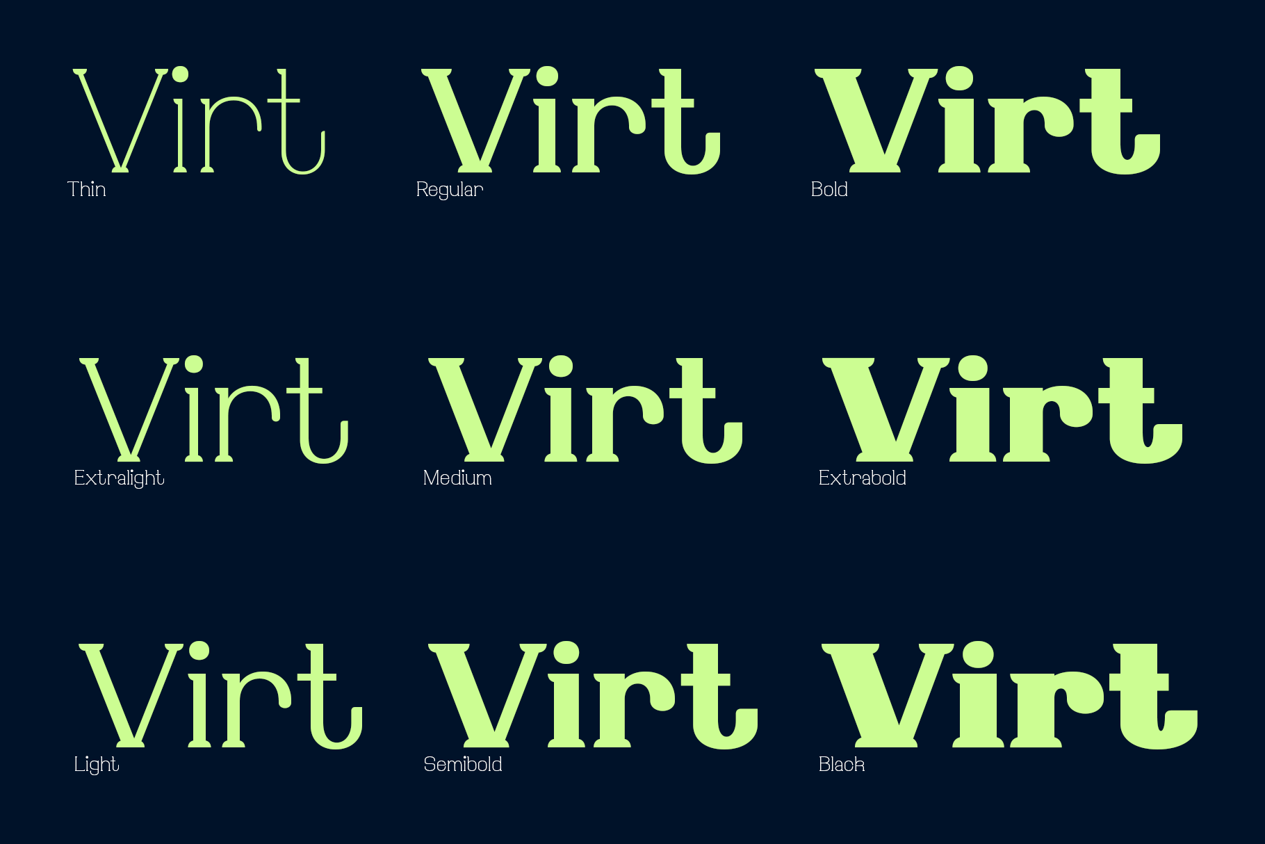 Virtue Serif Extrabold