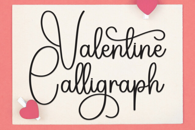 Valentine Calligraph