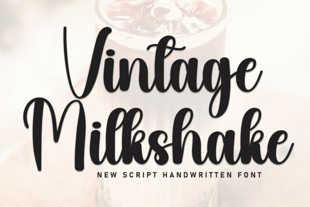 Vintage Milkshake