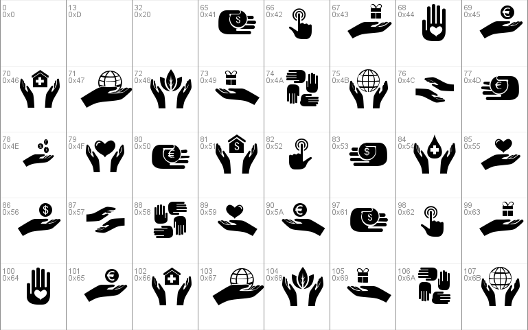 Various Hands