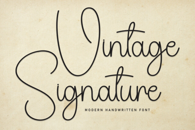 Vintage Signature