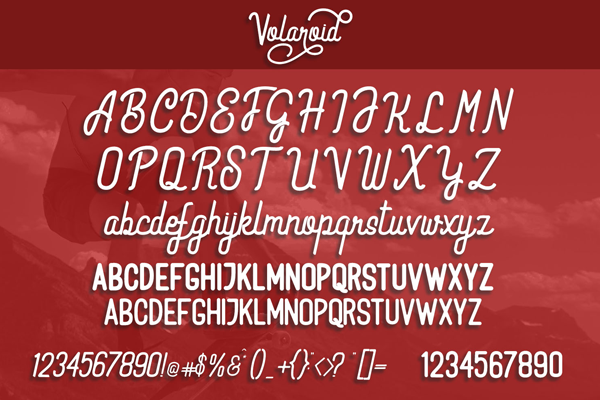 Volaroid Script Personal Use