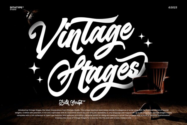 Vintage Stages Personal Use