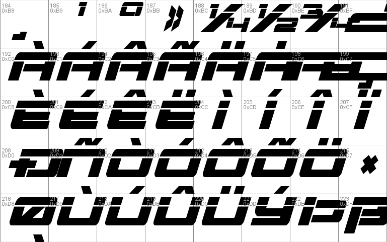 Vorpal Bold Italic