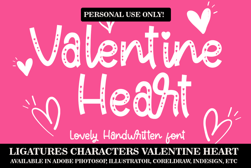 Valentine Heart - Personal Use
