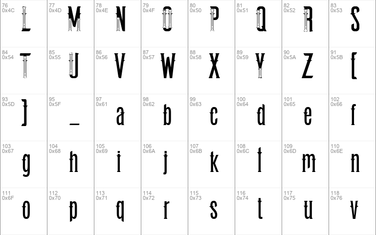 Vastenburg Typeface