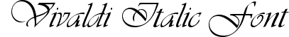 Vivaldi Italic Font