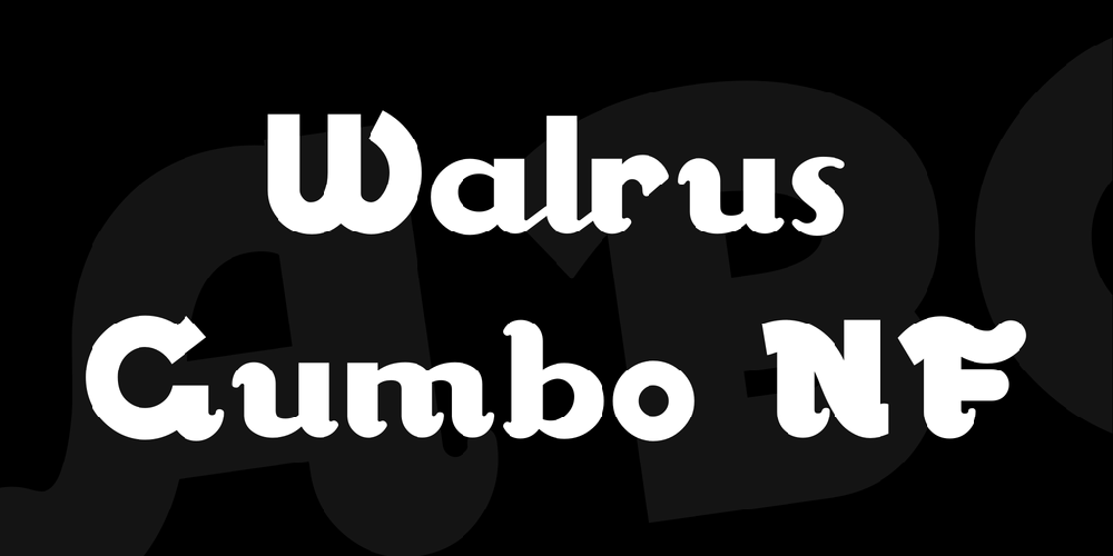 Walrus Gumbo NF