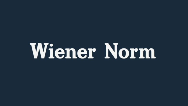 Wiener Norm