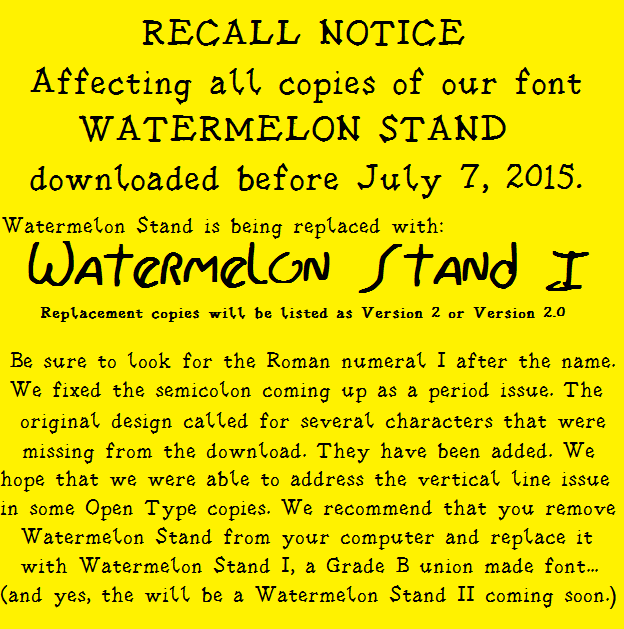 Watermelon Stand