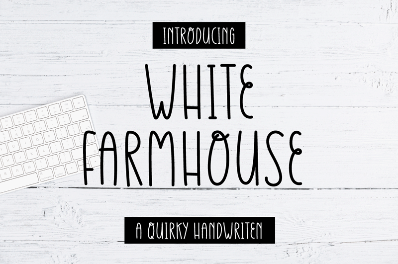 White Farmhouse