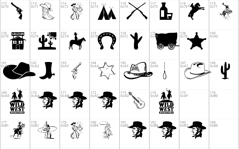 Wild West Icons