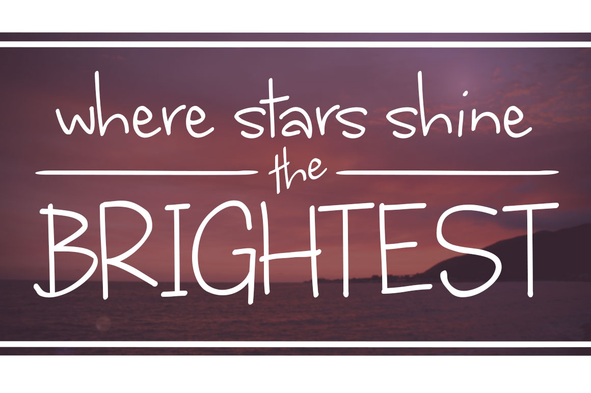 where stars shine the brightest