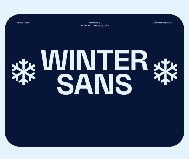 Winter Sans Trial Light