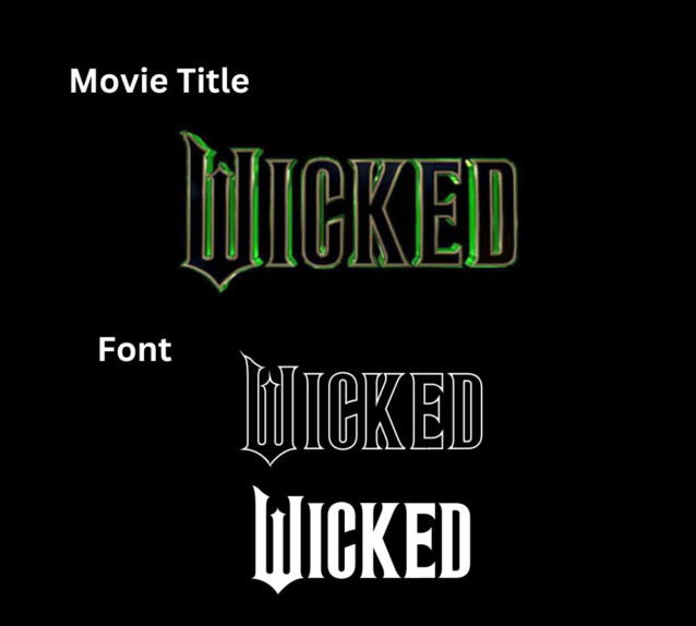 Wicked Font Hollow